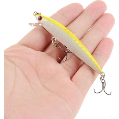 1PCS Minnow Fishing Lure 78mm 5g Sinking Hard Bait Wobbler Jig Bait Crankbait Carp Striped bass Pesca Fishing tackle SwimBait
