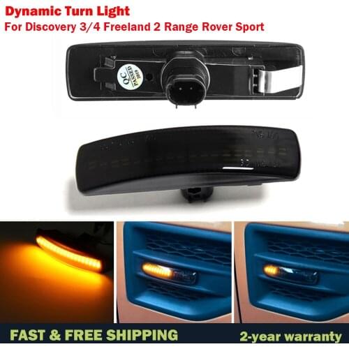 LED Side Marker Lamps Repeater Indicator Light For Rover Sport L320 Land Rover LR2 Freeland 2 L359 LR3 LR4 Discovery 3/4 L319