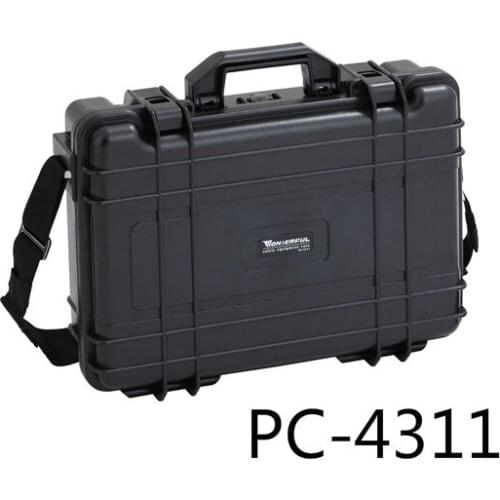 1.3 Kg 438*323*116mm Abs Plastic Sealed Waterproof Safety Equipment Case Portable Tool Box Dry Box Outdoor Equipment