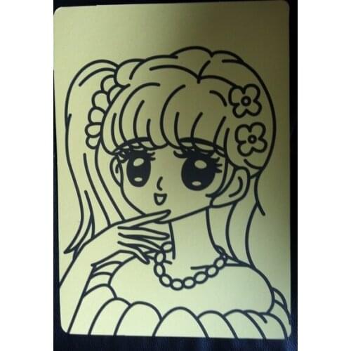 1100pcs/lot free shipping sand art cards 500gsm cards