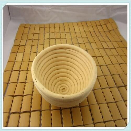 13 x 6cm Banneton Brotform Small Round Dougn Bread Proofing Proving Basket Free P&P