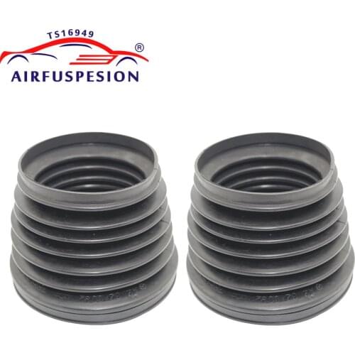 2pcs For Mercedes W211 Dust Cover Air Shock Absorber Rubber Bellow Dust Boot Front Right Left 2113206013 2113206113 2113205513