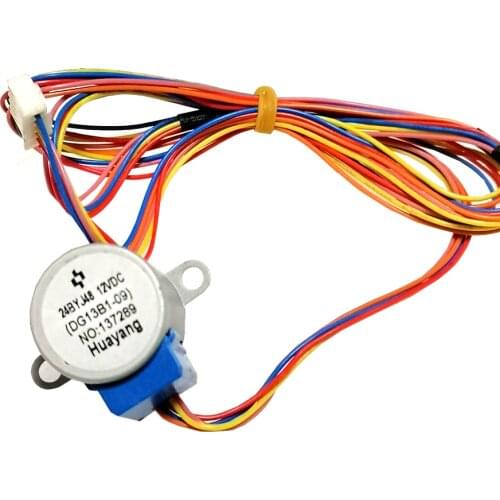 24BYJ48 12V DC TCL Air conditioning hang up Synchronous Step swing flap 100CM wire