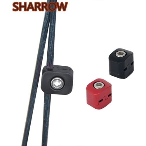 3pcs Archery Drop Away Arrow Rest Clamp Buckle Metal Cable Fastener Clip Compound Bow Clamps Buckle Hunting Shooting Accessories