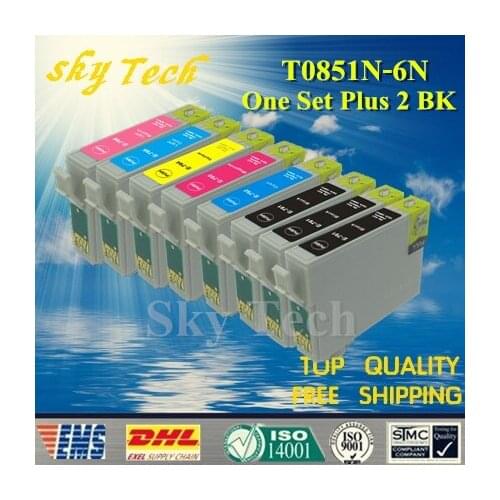8X 85N Compatible Cartridge For T0851N to T0856N , For Epson Epson Stylus Photo 1390 / T60