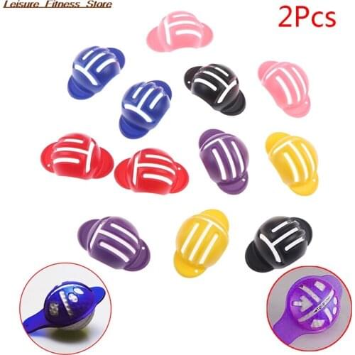 Lotusflower 2pcs New Design Golf Accessories 6 Color Golf Ball Marker Liner Golf Marker Clip Hats Clips Ball marker