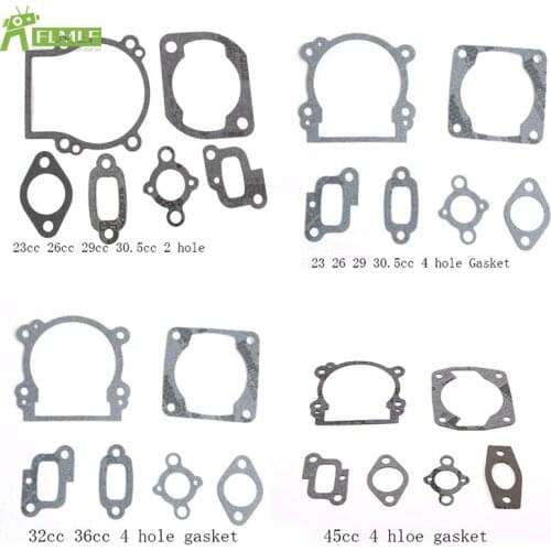 Engine Parts 2--hole/4-hole Cylinder Gasket Kits for 23cc 26cc 29cc 30.5cc 32cc 36cc 45cc Engine for 1/5 HPI ROVAN KM BAJA LOSI