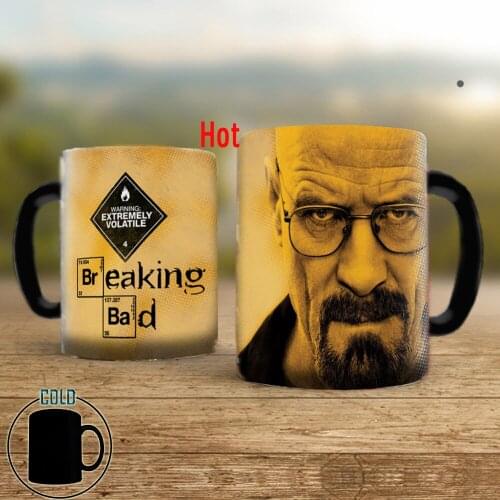 Breaking Bad 11oz Color Changing Magic Ceramic Creative Coffee Mug