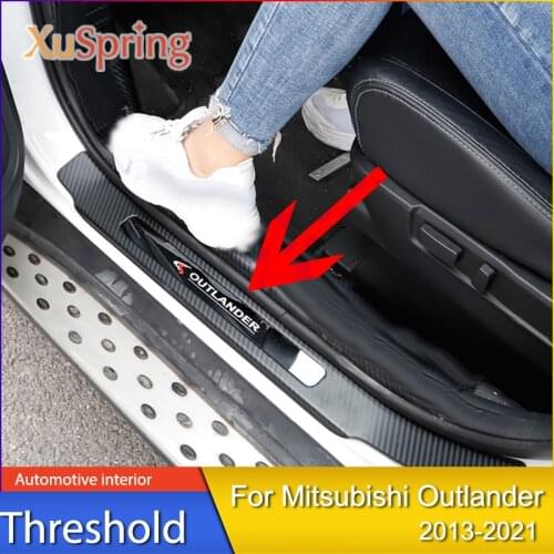 Modification Accessorie Dedicated Threshold Bar Welcome Pedal Trunk Guard For 2013 2015 2016 2017 2018 2021 Mitsubishi Outlander