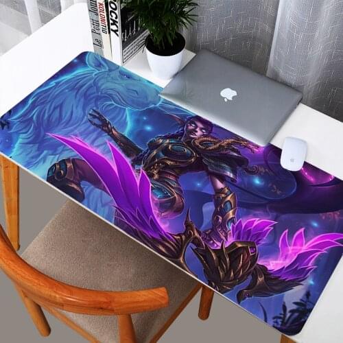 World of Warcraft 2mm Thickness Desk Mats 400*900mm Gaming Mouse Pad Accept DIY Large Durable Washable Rubber Mouse Pad