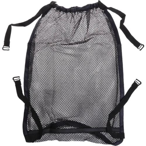 Useful Baby Kids Stroller Hanging Bags Accessories Bottle Diaper Net Storage Bag Black Large Capacity Portable