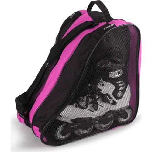 Ice Skate Roller Blading Carry Bag with Shoulder Strap for Kids Adults QW