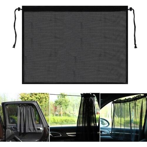 Privacy Car window sunshade 2pcs/set Net yarn Car Styling Sun protection and heat insulation Automobiles Accessories