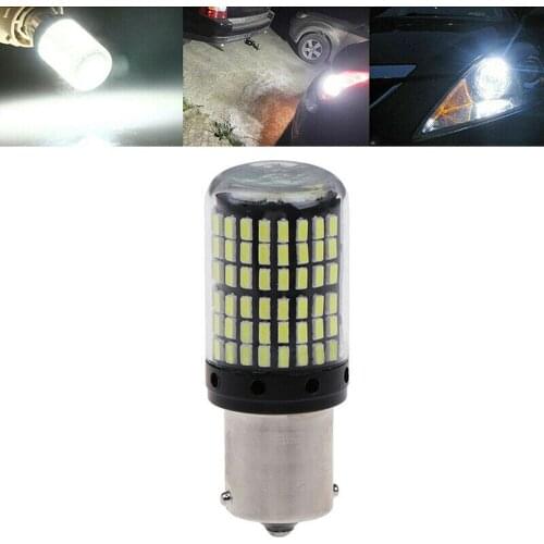 Lamp LED light Car Parts Accessories Turn Signal White 1156 BA15S 6500K