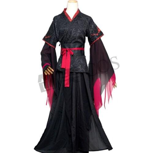 The Untamed Mo Xuanyu Cosplay Costume Chinese Anime Magic Ancestors COS Clothing Costumes Wei Wuxian Yiling Ancestors Full Cloth