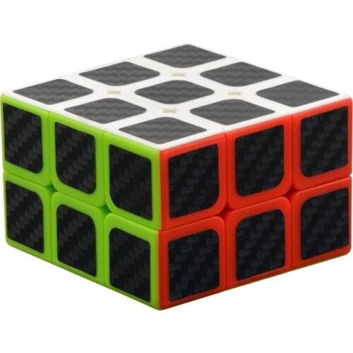 2x3x3 Carbon Fiber Magic Cube 2*3*3 Colorful Sticker Speed Magico Cubo 2021 Brain Teaser Educational Toys For Children