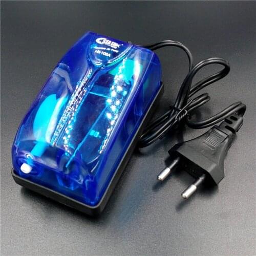 Single Outlet Aquarium Air Pump Fish Tank Oxygen Air Pump 220-240V 2.5W EU Plug
