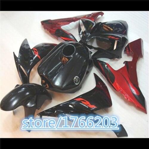 YZF1000 04 06 For YZFR1 2004 2005 2006 red black 04 05 06 R1 05 YZF R1 04 06 YZF1000 04-06 ABS Fairing Set Plastic Kit