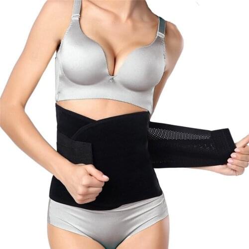 FLORATA Women Postpartum Belly Recovery Belt Shaper Tops Corset Sexy Waist Trainer Girdle Slimming Waist Belly Shapewear