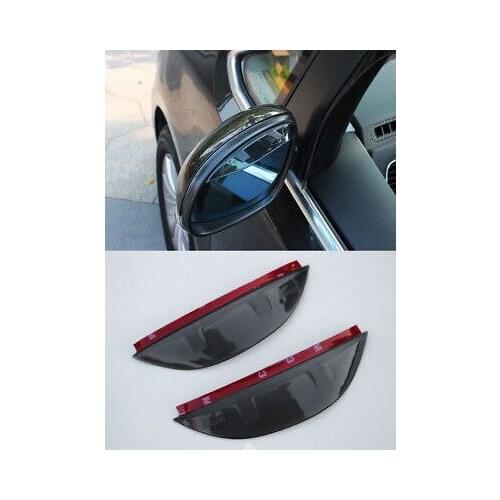 Fit for Nissan Murano Side Mirror Rain Snow Guard Sun Visor Vent 2PCS 2015-2017