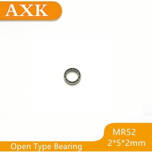 2021 Promotion Special Offer Mr52 Open Abec-3 ( 10 Pcs ) 2x5x2 Mm Miniature Bearings Bearing