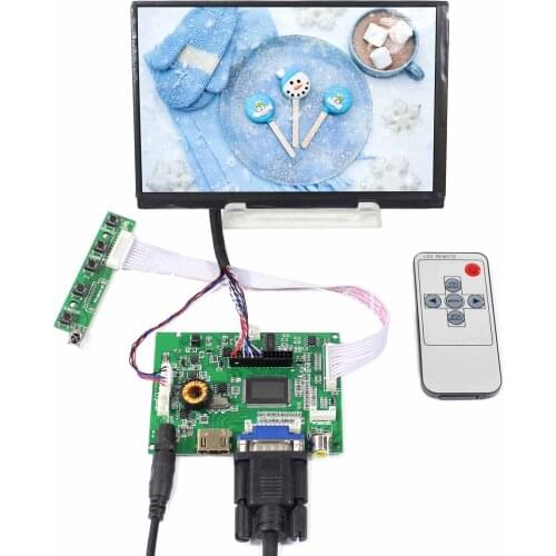 7 inch IPS LCD Display 1280*800 7 "Screen For Raspberry Pi N070ICG-LD1 With HD MI+VGA+2AV Driver Board