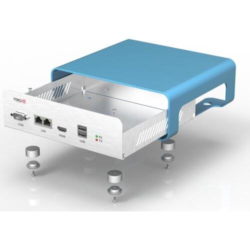 2019 New product YONGU-P01 208.4 X 71.5 X 189 mm Aluminum bending enclosure for DIY PCB case