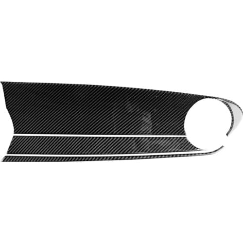 Car Carbon Fiber Co- Control Panel Sticker For Chevrolet Camaro 2017-19