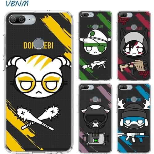 Rainbow Six Siege Bumper Case For Huawei Honor 30 30s Play4T 20 9X Pro 8X 10 lite 9A 8A 8C 8S 9 V30 Y5 Y6 Y7 Y9 2019 Cover