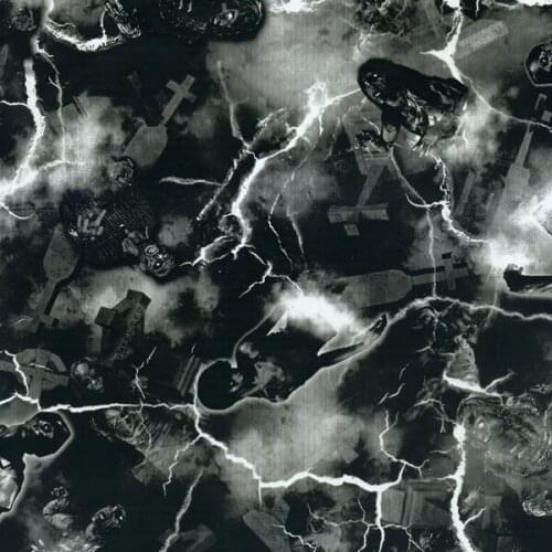 CS344-1 Cubic Printing Film Skull Water Transfer Film Width 100CM Hydrographics Films