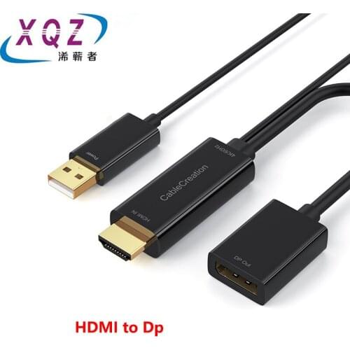 HDMI TO displayport cable HDTV cable HDMI input to DP output HDMI male to DP female converter HDTV to DP adapter