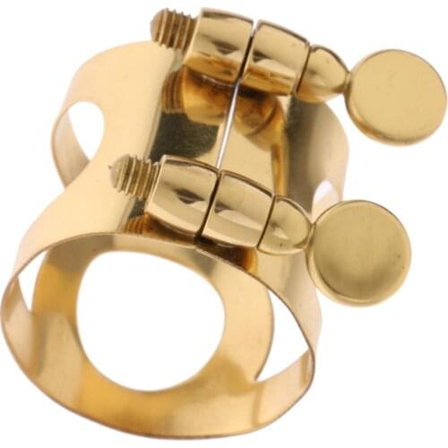Metal Saxophone Eb Ligature Clip for Old Broken Alto Saxophone Replacement Parts