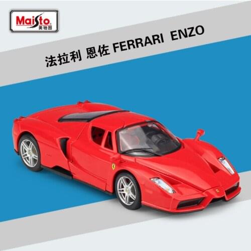 Bburago 1:24 FERRARIENZO ENZO Alloy Model Car Static Metal Model Vehicles For Collectibles Gift