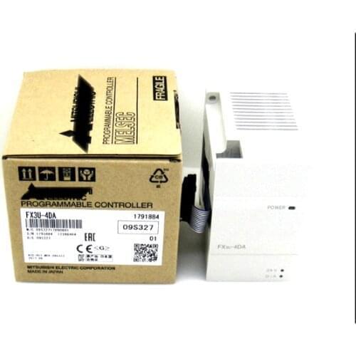 New Original FX3U-4DA PLC special Function Block