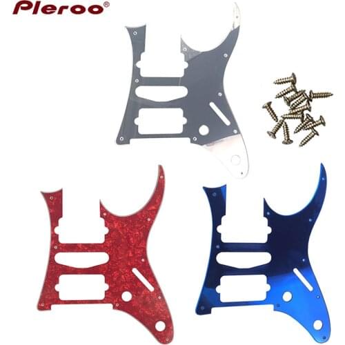 Pleroo Custom Guitar Parts - For MIJ Ibanze RG 770 Guitar Pickguard Pickup Scratch Plate Replacement