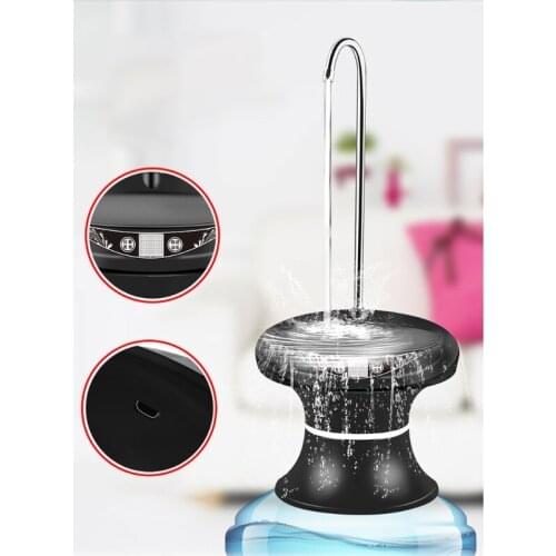 Portable Electric Pallet Bottled Water Pump Wireless Automatic Water Dispenser USB Rechargeable Bucket Bottle Dispenser