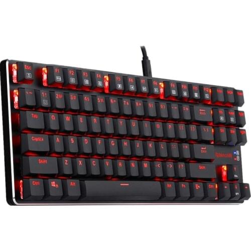 Redragon K590 Wired/Wireless Mechanical Gaming Keyboard Compact Low Profile 87 Key Quiet Ultra-thin Computer PC Gamers Keyboard