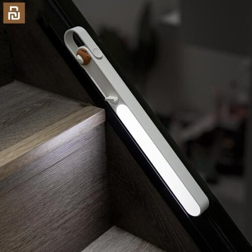 Youpin 3Life USB LED Night Light Mini Table Lights Eye Protection Reading Light Pasteable With Hooks Kitchen Lamp Aisle Light