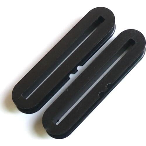 Guitar pickup parts 4pcs/Pack black humbucker guitar pickup bobbin for blade pole piece