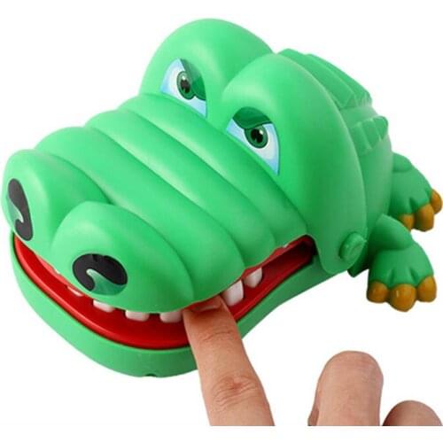 1Pcs Plastic Crocodiles Big Mouth Dentist Kids Toy Children Gift Large Joking Toys Funny Bite Finger Game
