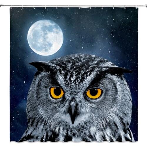 Lovely Bird Pet Bulldog 3D Shower Curtains Art Dog Printing Bathroom 3D Shower Curtains Waterproof Polyester Fabric Bath Curtain