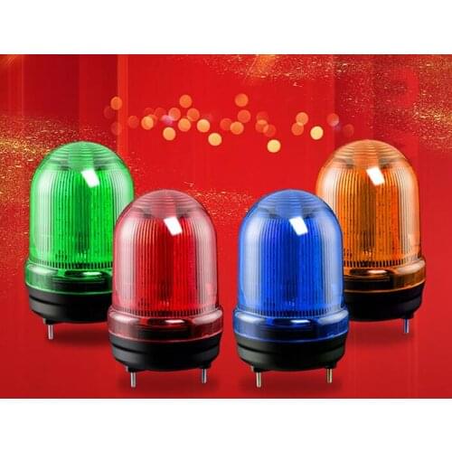 Car Light Assembly Rotary Warning Light 12 24V110v 220v Road Signal Rescue Strobe Light For Police Flashing Lights 3 Mode