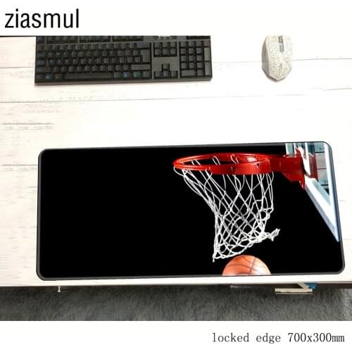 Basketball padmouse High quality 70x30cm gaming mousepad game locrkand mouse pad gamer computer desk 3d mat notbook mousemat pc