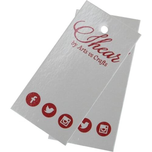 Custom 300 Gsm Paper Hang Tags For Clothing Price List Care Paper Labels Customized Kraft Paper Gift Tag For Clothes Kraft Label