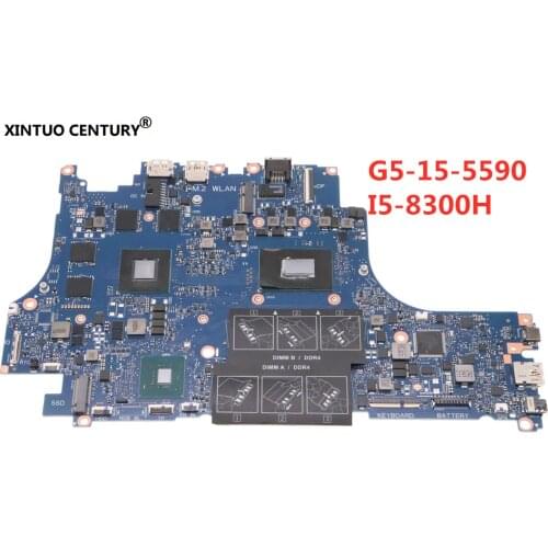 For Dell Inspiron G5-15-5590 original mainboard VULCAN17_N18P Laptop motherboard I5-8300H GTX1650-4GB