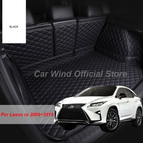Leather Material Car Trunk Mats For Lexus rx Rx200t Rx350 Rx450h Rx300 2015 2016 2017 2018 2019 2020 300 Cargo Liner Accessories