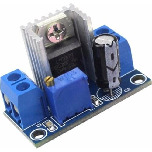 LM317 DC-DC Converter Buck Step Down Circuit Board Module Linear Regulator LM317 Adjustable Voltage Regulator Power Supply