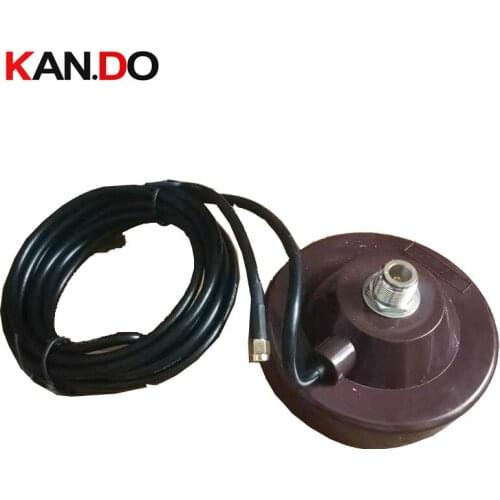 Big size magnet base strong stuck 3-5 m cable option N SMA antenna base for booster for router antenna SMA N connector feeder