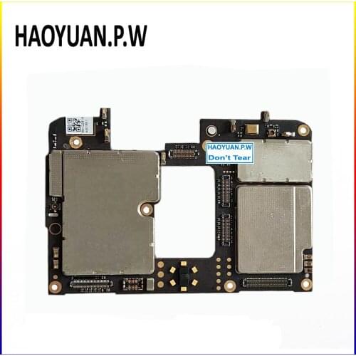 HAOYUAN.P.W Original Housing Full Working Unlocked Mainboard Motherboard flex Circuits FPC For meizu 15 Plus M15 Plus 15P