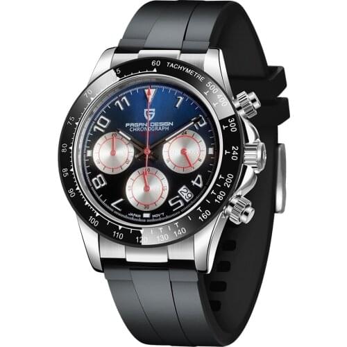 PAGANI DESIGN New Six-pointer Small Dial Calendar Luminous Mens Quartz Watch PD-1687